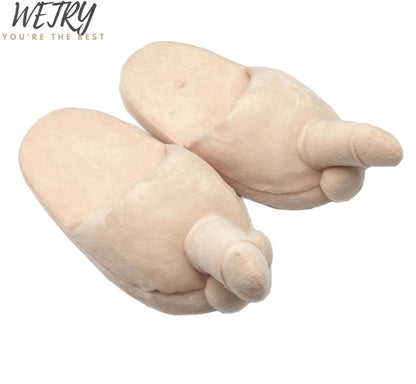 sex toy Winter Men Penis Slippers Women Funny Breasts Home Slides Ladies House Warm Floor Sandals Unicorn Shoe Flip Flop