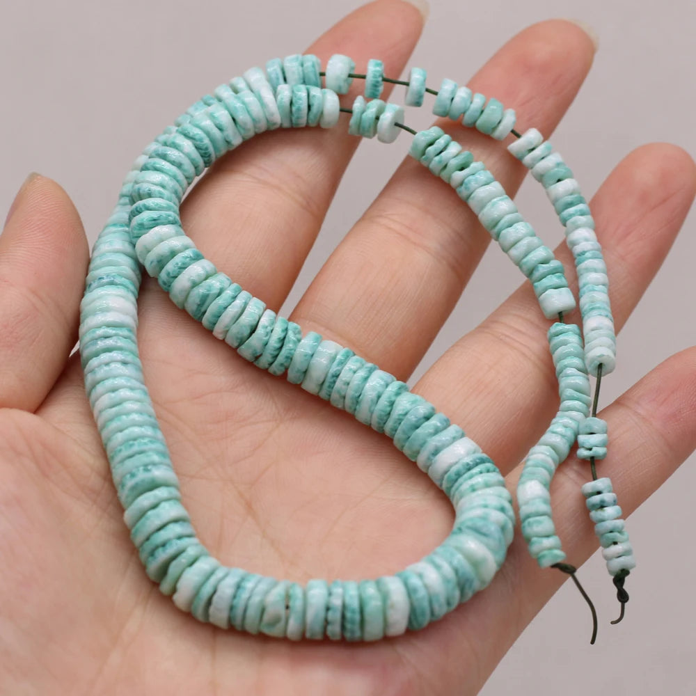 Natural Mother Of Pearl Shell Isolation Beads For Jewelry Making DIY Necklace Bracelet Earring Handiwork Sewing Craft Accessory