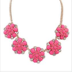 Vintage Jewelry Wholesale Gem Choker Necklace Woman Charm Statement Retro Necklaces &amp; Pendants Gift - Charlie Dolly