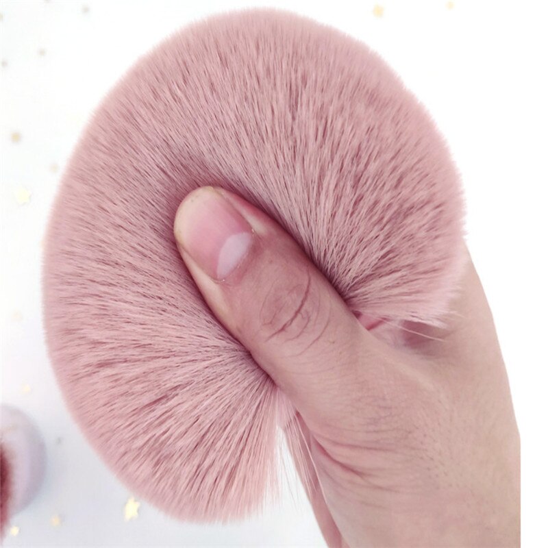 1PC Pink Powder Makeup Brushes Large Head Make Up Brush Mushroom Head Makeup Brush Beauty Brushes For Face Foundation  Blush - Charlie Dolly