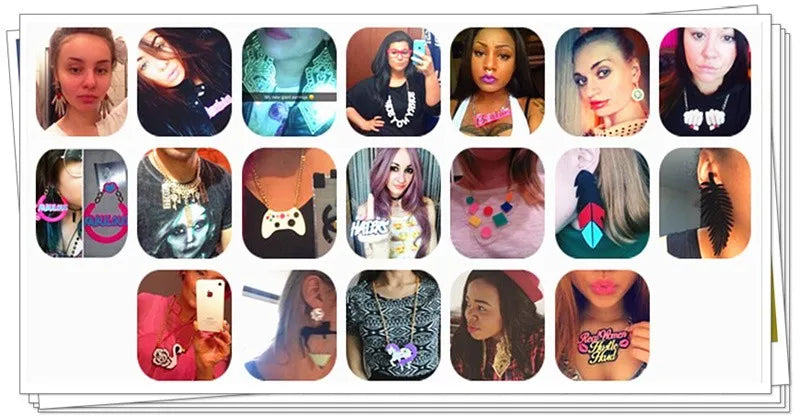 KUGUYS Dagger Knife with Blood Drop Earrings for Women Halloween Jewelry Gothic Acrylic Accessories - Charlie Dolly