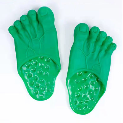 Slippers Ghost Shoes Toe Slides Flats Party Funny Sandals Scary Green Christmas Costume Dress Accessories Unisex Creative slippe