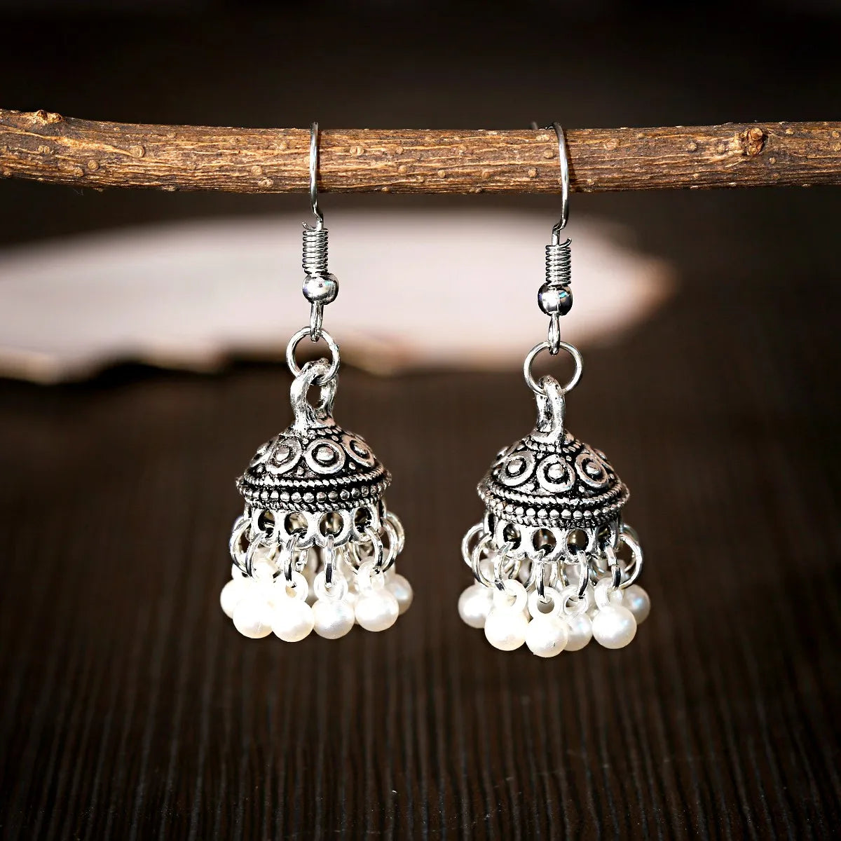 Pendientes Kolczyki Earrings For Women Hanging Earring Boho Accessories For Jewelry Indian Jhumka Ear Rings Beads Pearl Brinco