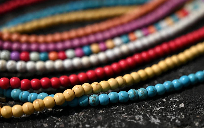 Colorful Beads Initial Choker for Women Stainless Steel Letter Pendant Necklace Fashion Shell Heart Jewelry Boho Accessories