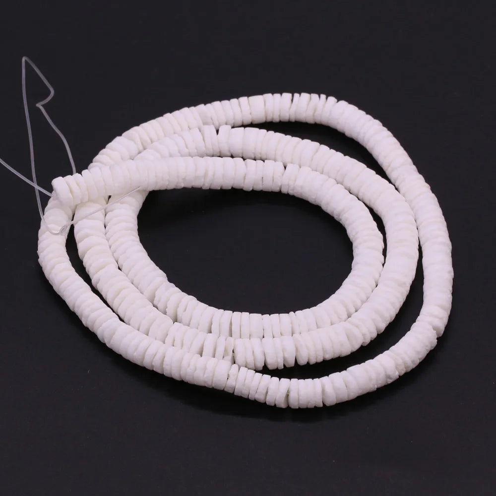 Natural Mother Of Pearl Shell Isolation Beads For Jewelry Making DIY Necklace Bracelet Earring Handiwork Sewing Craft Accessory