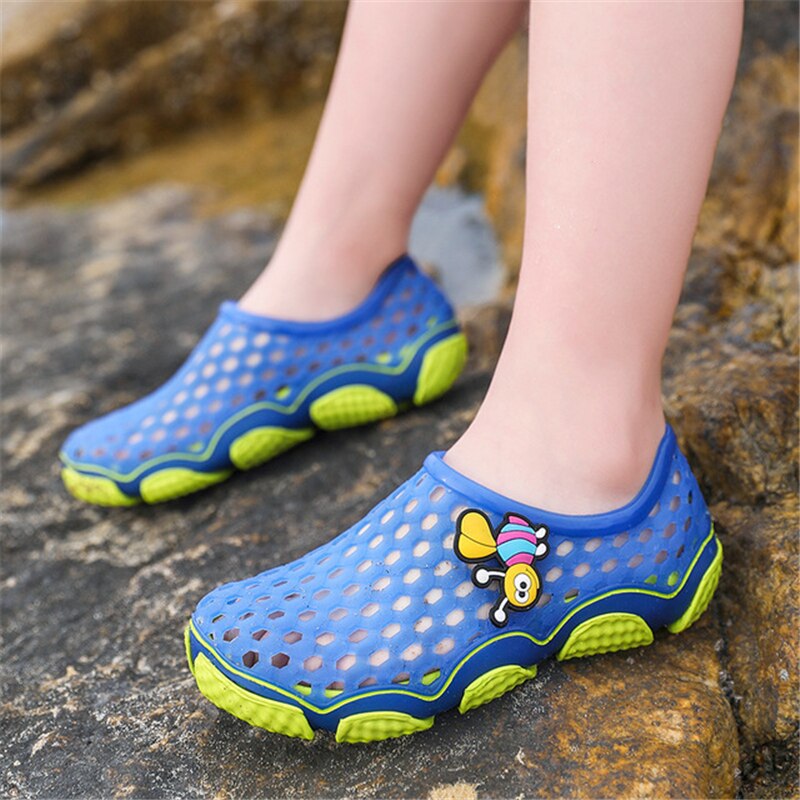 Cartoon Sandals Kids Boy Girl Summer Outdoor Slippers Breathable Walking Shoes Baby Toddler Antiskid Sandals for Beach Holiday - Charlie Dolly