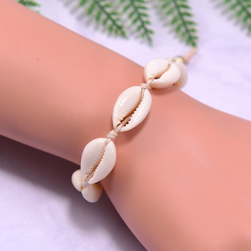 Natural Puka Shell Choker for Women Fashion Boho Collares Necklace Handmade Adjustable Wholesale Femme Accessories - Charlie Dolly