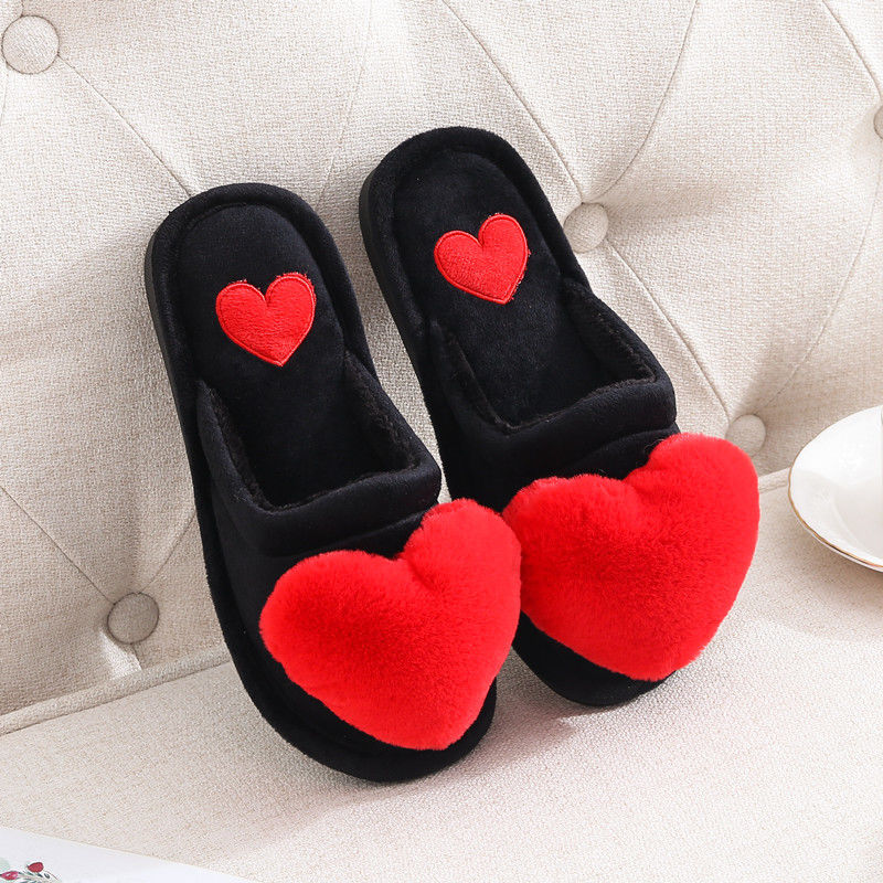 slippers women shoes woman slides plush slippers home slippers women indoor home slipper Winter Warm Faux Fur Slippers - Charlie Dolly