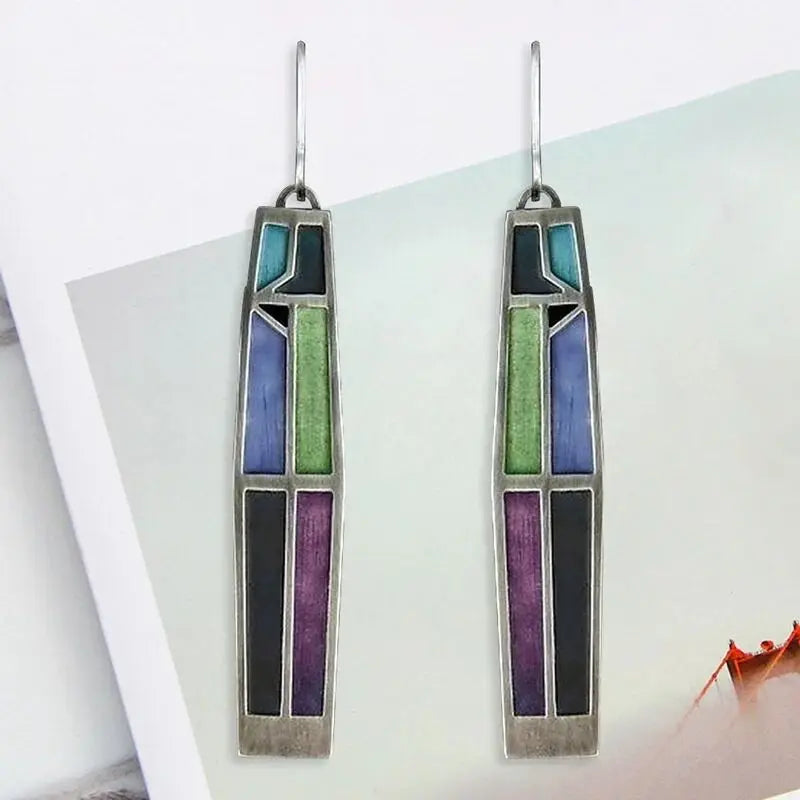 Boho Tropical Green Enamel Coconut Leaf Pearl Drop Earrings For Women Jewelry Statement Brincos Gold Dangle Earings Mujer Bijoux
