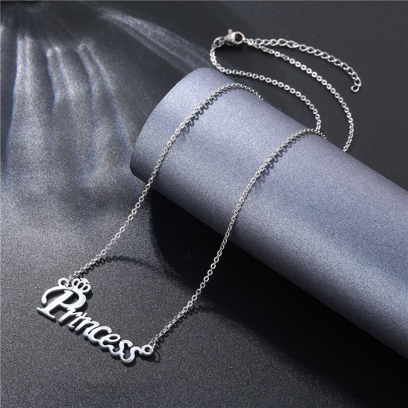 Lightning Pendant Necklace Chain 304 Stainless Steel Necklace for Women Men Party Ornament Jewelry Gift - Charlie Dolly