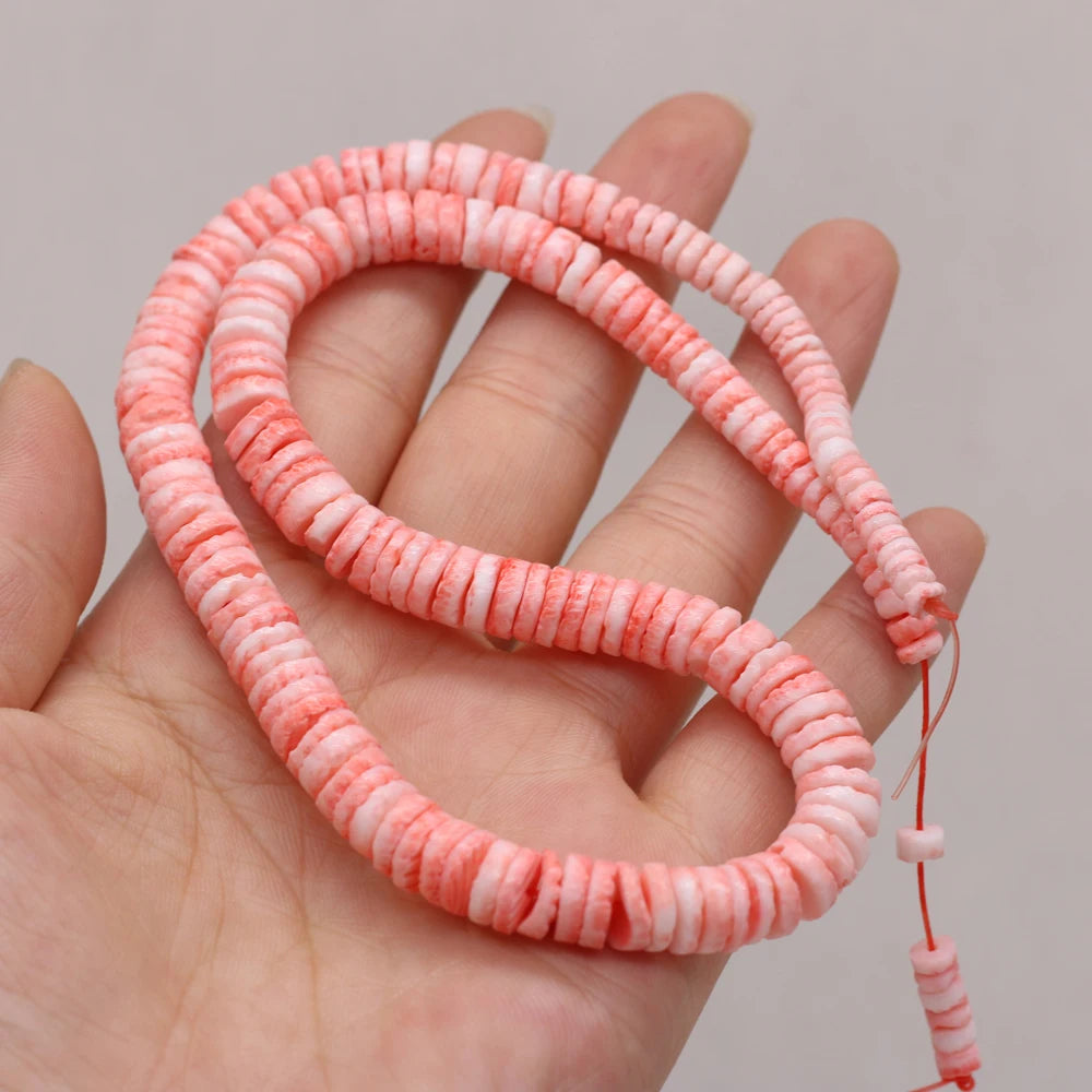 Natural Mother Of Pearl Shell Isolation Beads For Jewelry Making DIY Necklace Bracelet Earring Handiwork Sewing Craft Accessory