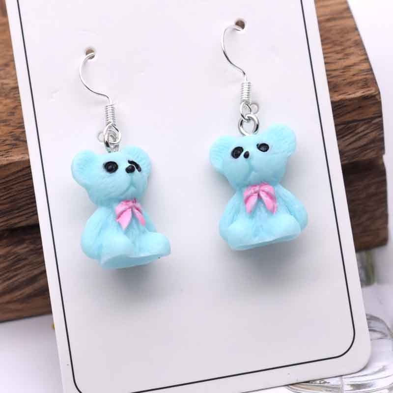 Fashion Korean Minimalist Cute Silica Gel Little Lemon Yellow Duck Earring For Temperament Girls Gift Earrings Jewelry - Charlie Dolly