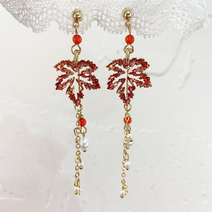 MENGJIQIAO New Elegant Metal Flower Cute Cat Dangle Earrings For Women Brincos Temperament pendientes mujer Holiday Jewelry