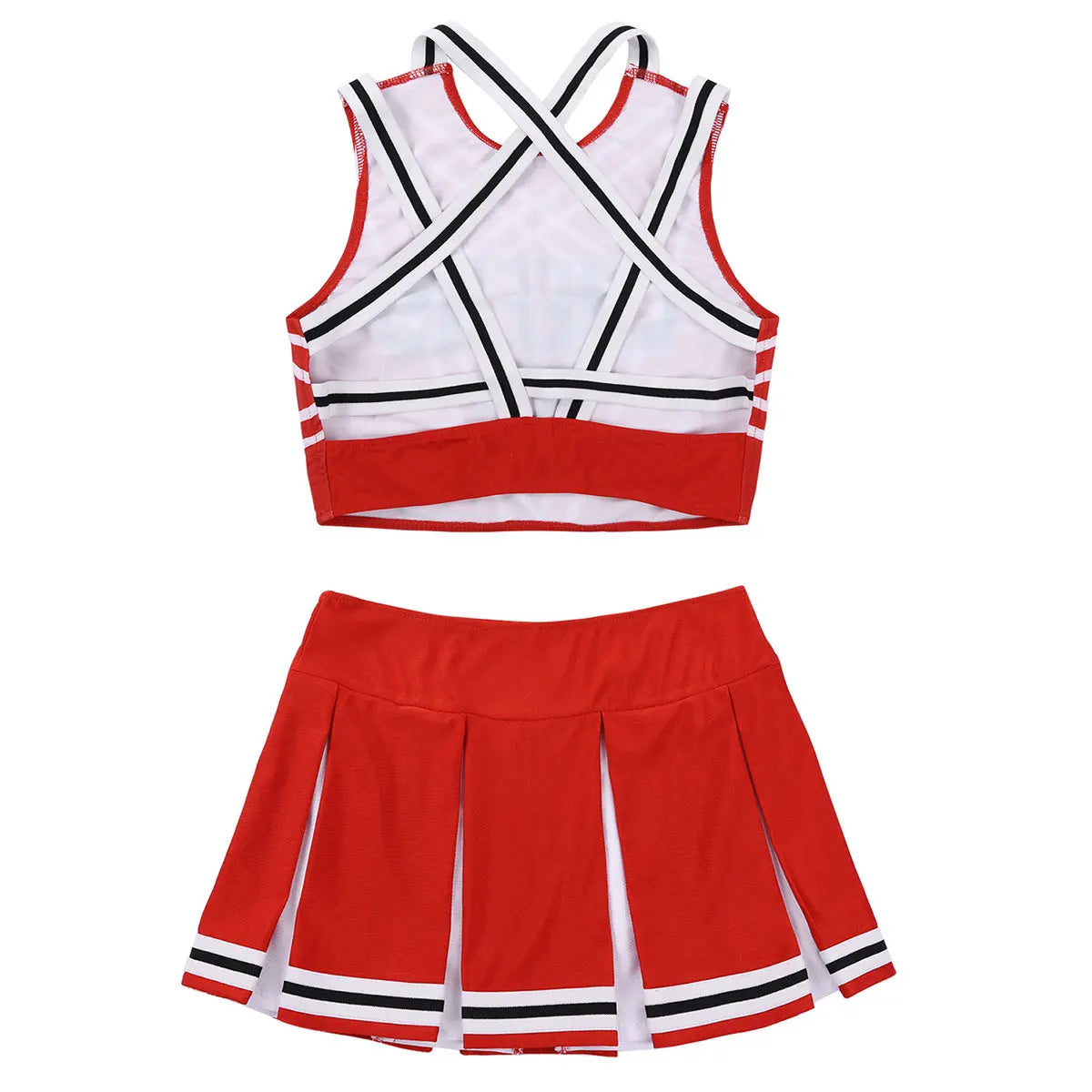 Women Femme Girls Japanese Schoolgirl Cosplay Uniform Adult Charming Cheerleader Sexy Costumes Set Halloween Roleplay Outfits - Charlie Dolly
