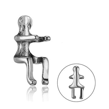 Simple Geometric Ear Cuff No Piercing Cartilage Clip Earring for Women Punk Vintage Butterfly Jewelry Party Accessories 1 PC
