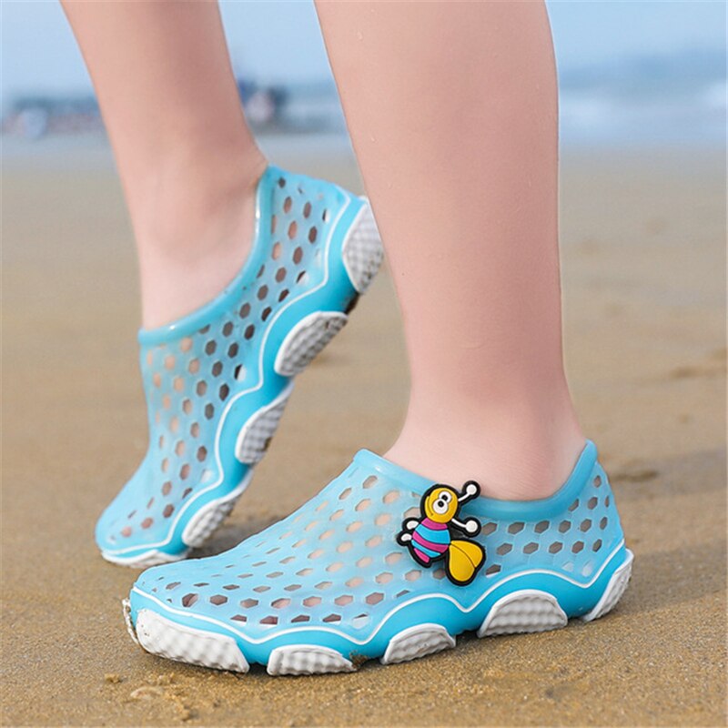 Cartoon Sandals Kids Boy Girl Summer Outdoor Slippers Breathable Walking Shoes Baby Toddler Antiskid Sandals for Beach Holiday - Charlie Dolly