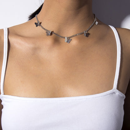2023 Boho Necklaces &amp; Pendants Vintage Multilayer Choker Necklace Women Fashion Collar Collier Femme Moon Jewelry Accessories