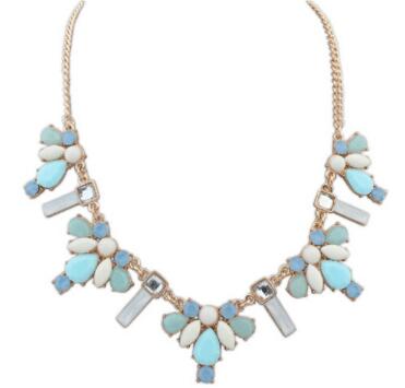 Vintage Jewelry Wholesale Gem Choker Necklace Woman Charm Statement Retro Necklaces &amp; Pendants Gift - Charlie Dolly