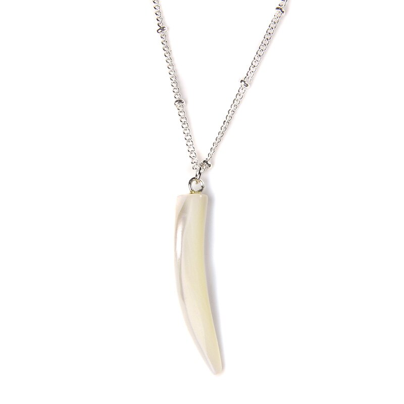 White Shell Necklace Summer Natural Mother of Pearl Shell Pendant Necklace for Women Heart Leaf Chokers Female Jewelry Boho Gift - Charlie Dolly