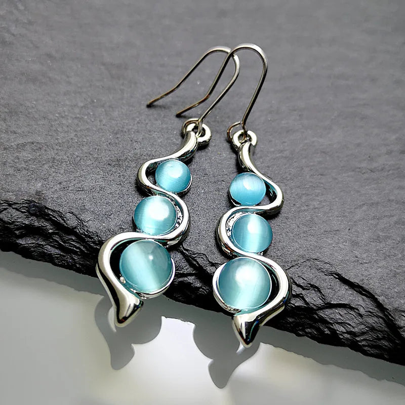 Boho Tropical Green Enamel Coconut Leaf Pearl Drop Earrings For Women Jewelry Statement Brincos Gold Dangle Earings Mujer Bijoux