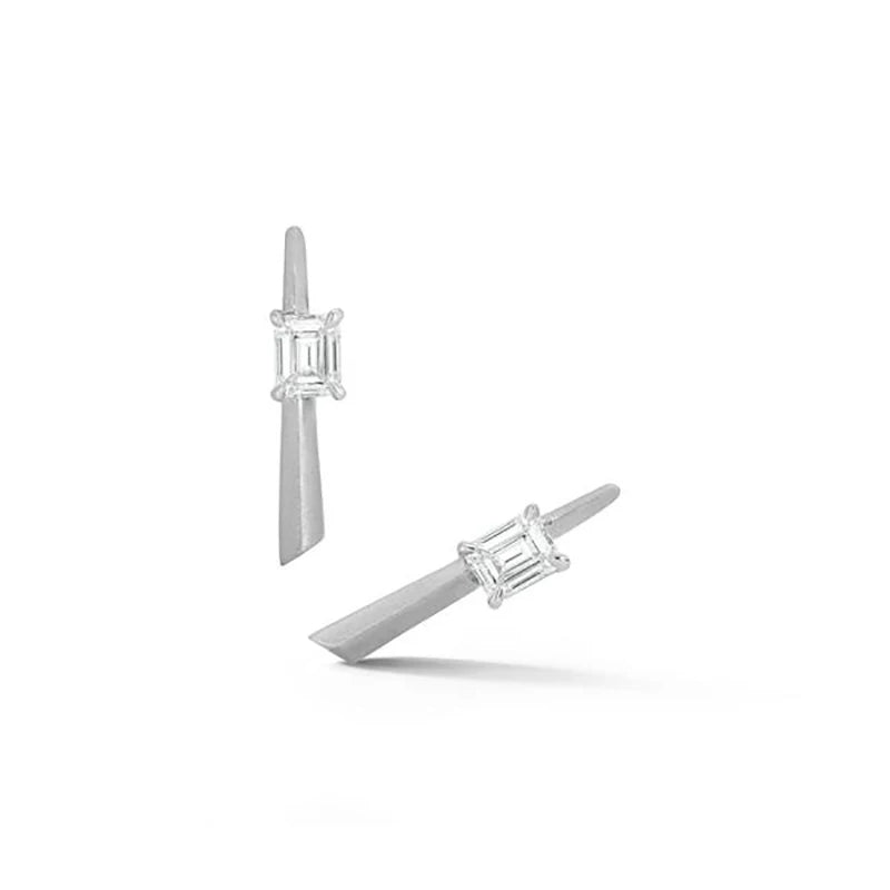 CRMYA Unique gold-plated CZ Stud Earrings For Women Cubic Zirconia Pendientes Boho Luxury Fashion Jewelry