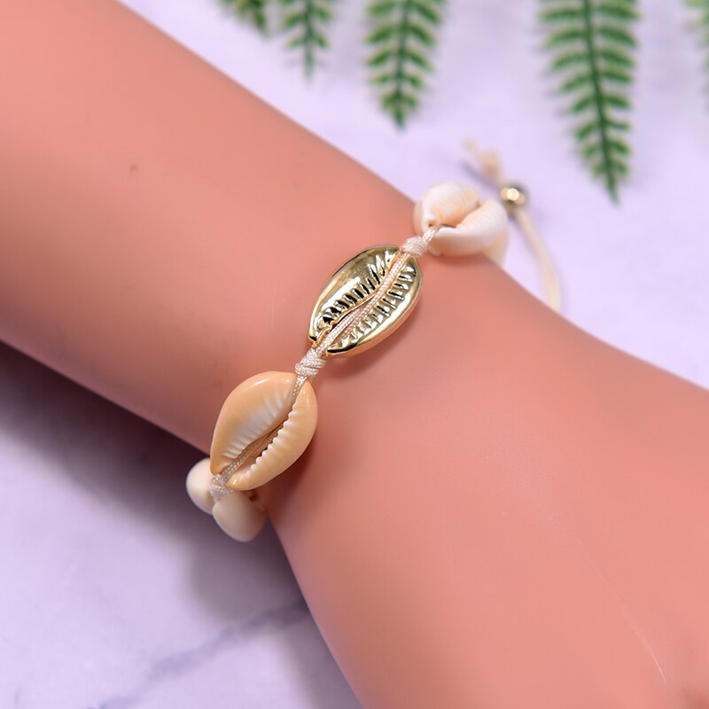 Natural Puka Shell Choker for Women Fashion Boho Collares Necklace Handmade Adjustable Wholesale Femme Accessories - Charlie Dolly