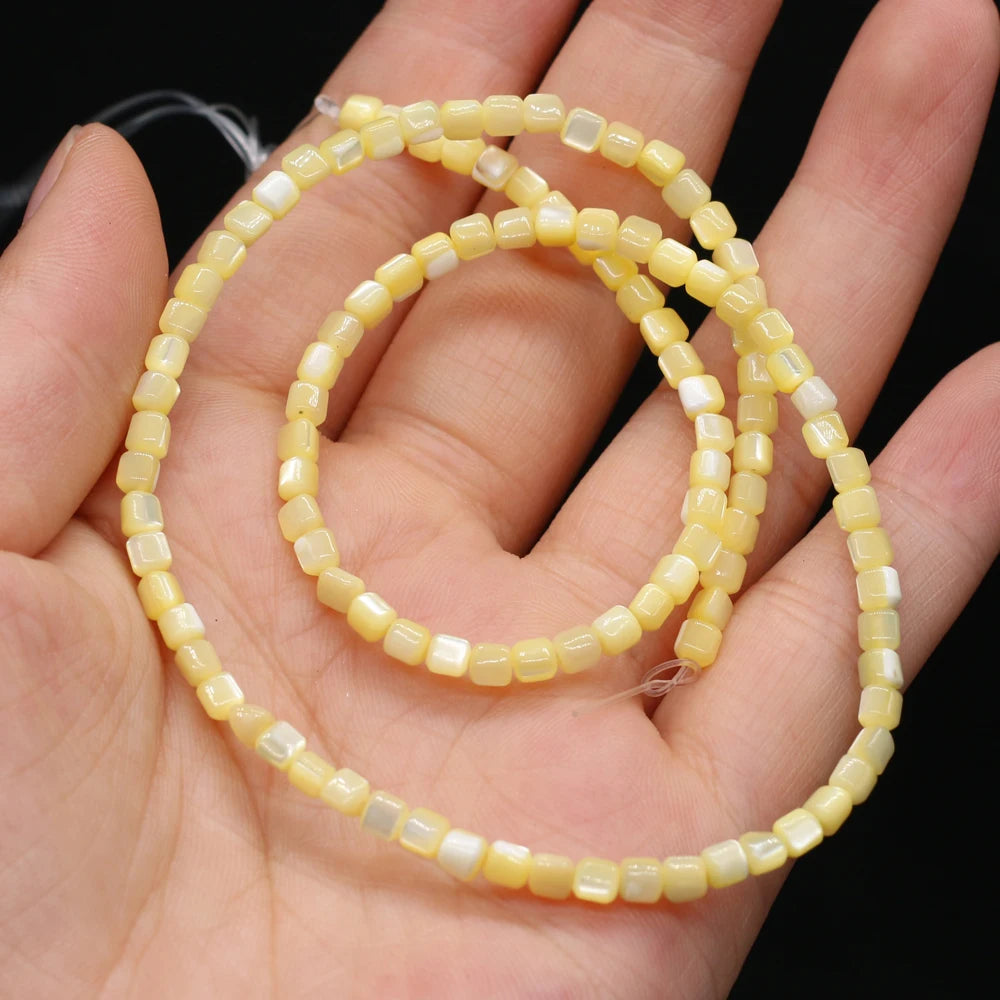Natural Stone Sea Shell Multi-color Loosely Spaced Beads Can Be Used For DIY Bracelets, Necklaces, Earrings, Jewelry Making