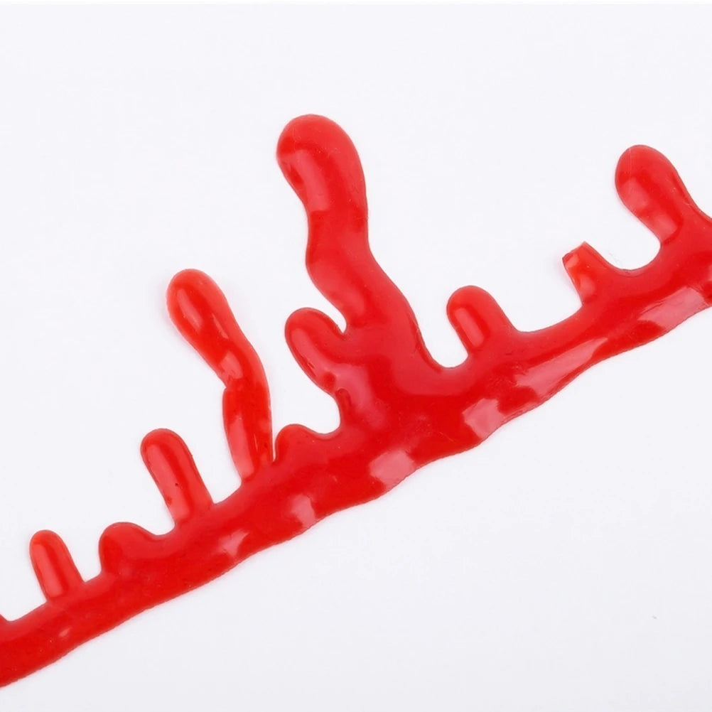 Hot sale Halloween Decoration Horror Blood Drip Collar Necklace Fake Blood Vampire Joker Choker Gothic Costume Red Necklaces - Charlie Dolly