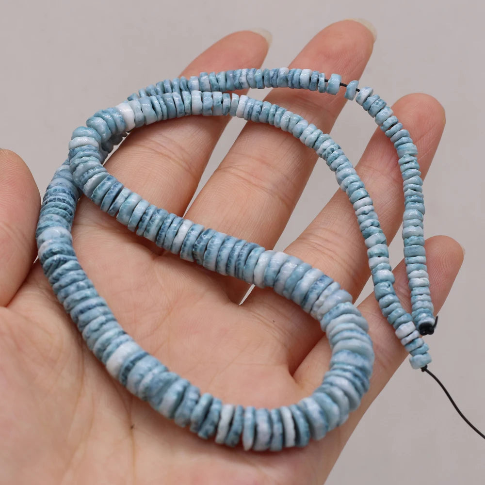 Natural Mother Of Pearl Shell Isolation Beads For Jewelry Making DIY Necklace Bracelet Earring Handiwork Sewing Craft Accessory