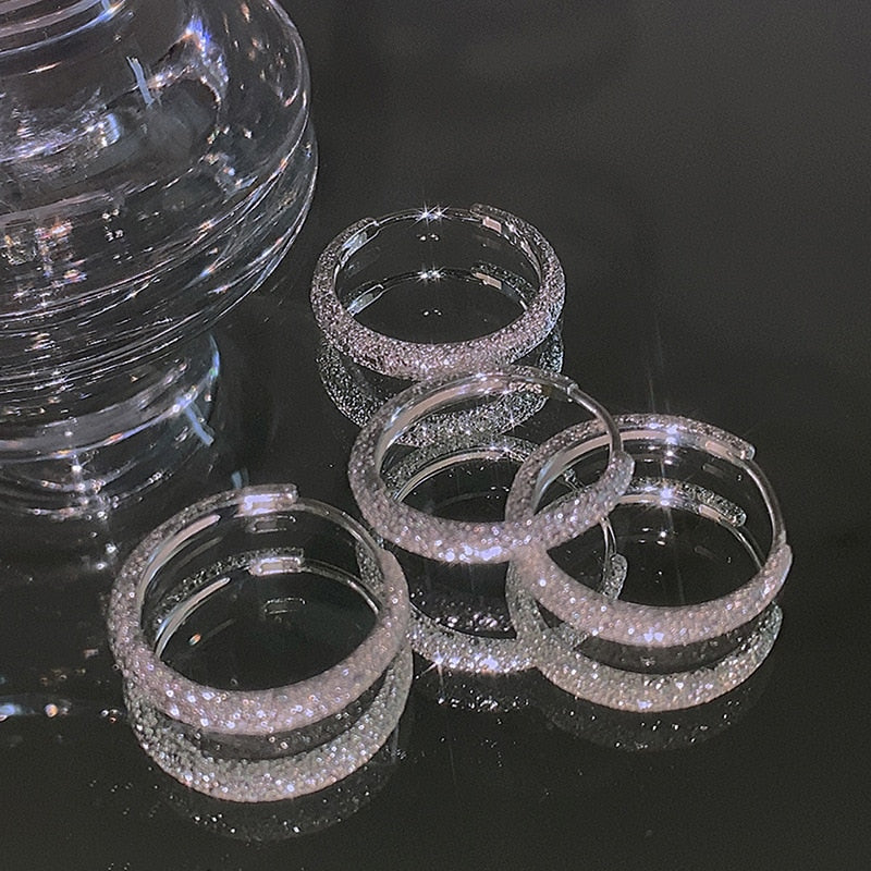 Pearl Rhinestone Bear Love Earrings Female Exquisite Small Earrings Korea Simple Cute Earrings Female Party Beautiful Jewelry - Charlie Dolly