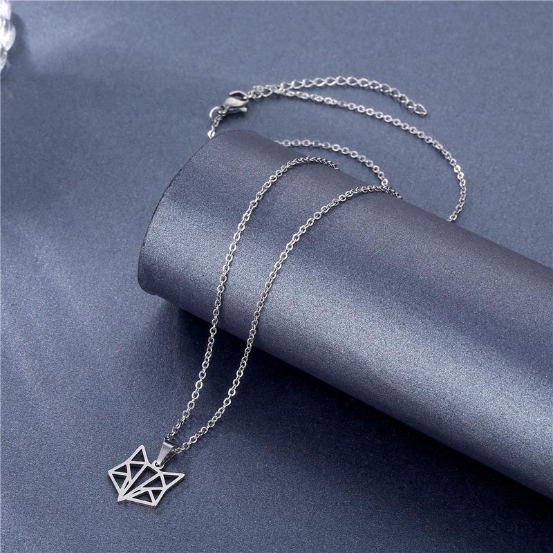 Lightning Pendant Necklace Chain 304 Stainless Steel Necklace for Women Men Party Ornament Jewelry Gift - Charlie Dolly