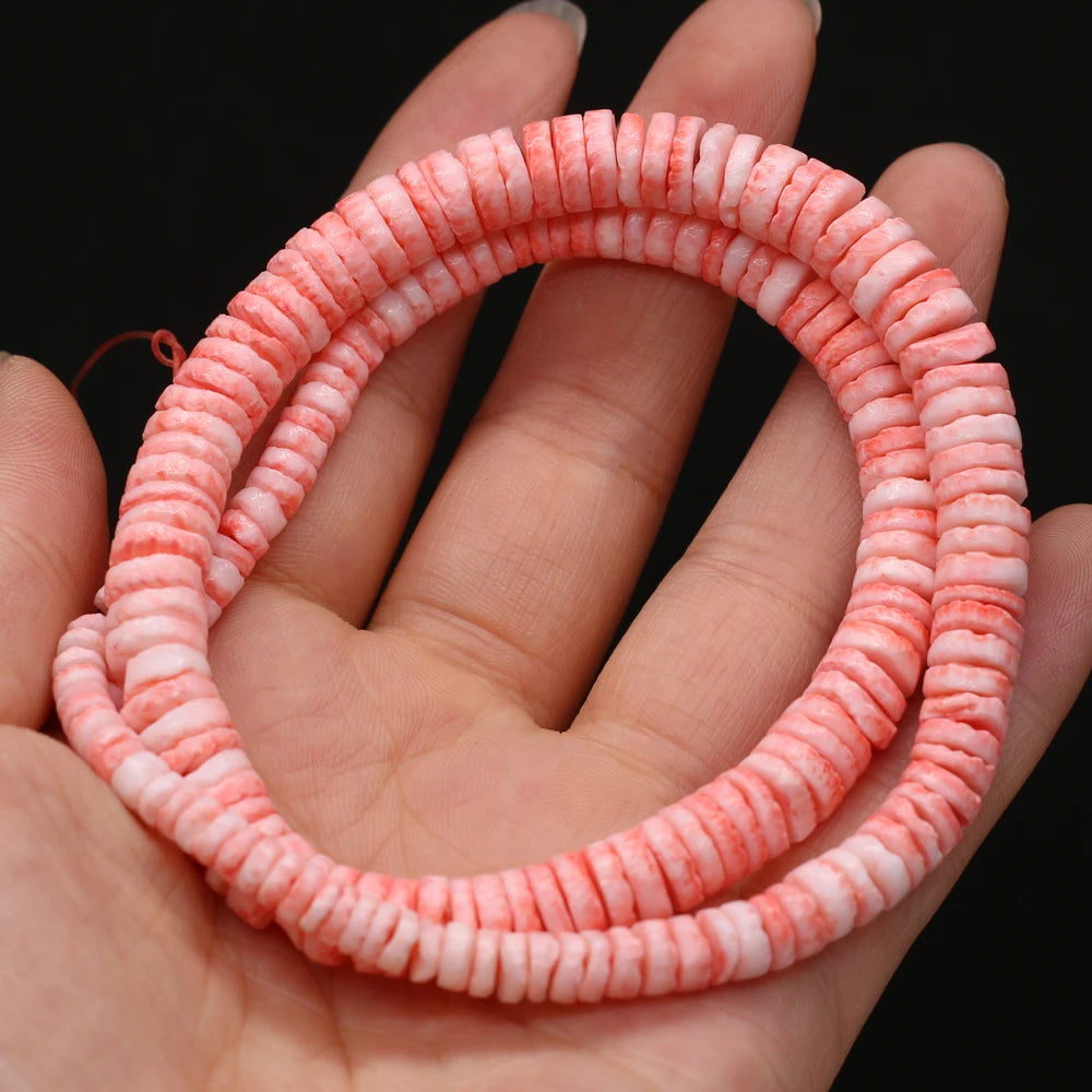 Natural Mother Of Pearl Shell Isolation Beads For Jewelry Making DIY Necklace Bracelet Earring Handiwork Sewing Craft Accessory