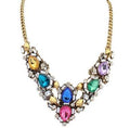 Vintage Jewelry Wholesale Gem Choker Necklace Woman Charm Statement Retro Necklaces & Pendants Gift - Charlie Dolly