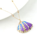 Pendant Necklaces Jewelry Accessories Shell Conch Colourful Summer Beach Mothers Day Gift Couple DIY Lovers Collares Para Mujer - Charlie Dolly