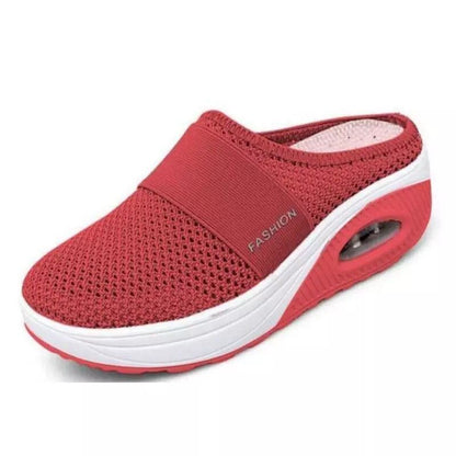 Women Wedge Slippers Anti-slip Premium Slippers Vintage Casual Female Platform Retro Shoes Plus Size Orthopedic Diabetic Sandals