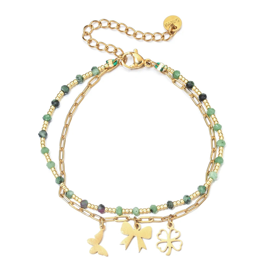 Evil Eye & Hamsa Hand Boho Bracelet
