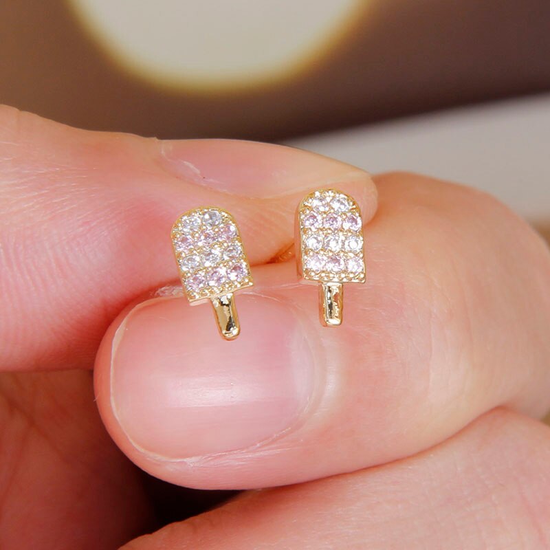 Sight Cute Jellyfish Earrings  Fashion Brand Jewelry Delicate Crystal Ocean Animal Stud Earrings for Women Gift - Charlie Dolly