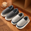 Litfun Plush Slippers Men Women Slippers New Winter Outdoor Warm Waterproof Cotton Shoes Indoor Antiskid Thick Sole Home Slides - Charlie Dolly