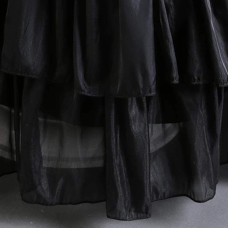 Wednesday Adams Cosplay For Girls Costume 2023 New Vestidos For Kids Carnival Easter Halloween Party Costumes for 3-12 Years - Charlie Dolly