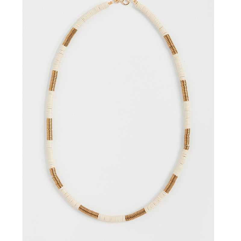 Boho Classic Vintage Jewelry Necklace For Woman heart shell Turkish Eyes Accessories Short Choker Fashion Charm - Charlie Dolly