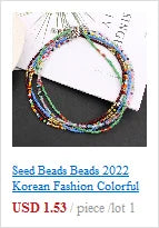 Natural Shell Beads Necklace Korean Fashion Heart Boho Polymer Clay Choker Colorful Pendant Summer Neck  Handmade Female Jewelry