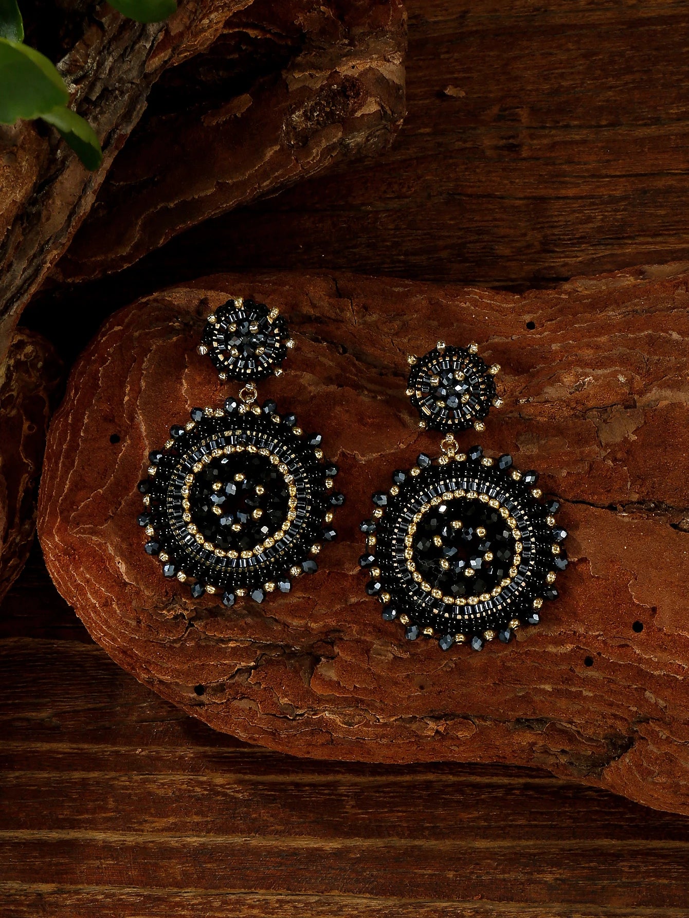 Boho Colorful Seed Beads Earrings for Women Luxury Handmade Crystal Round Woven Dangle Earrings Fashion Jewelry Gifts