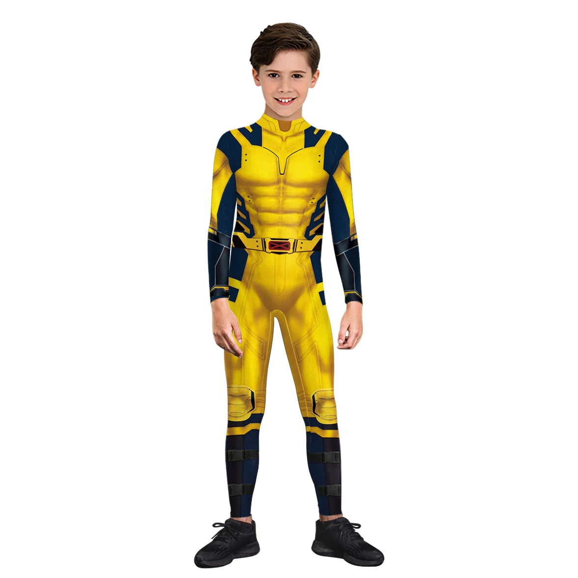VIP FASHION Wolverine Deadpool Costume Family Matching Suit Adult Kid Zentai Bodysuit Halloween Jumpsuit Movie Fancy Party Wear - Charlie Dolly
