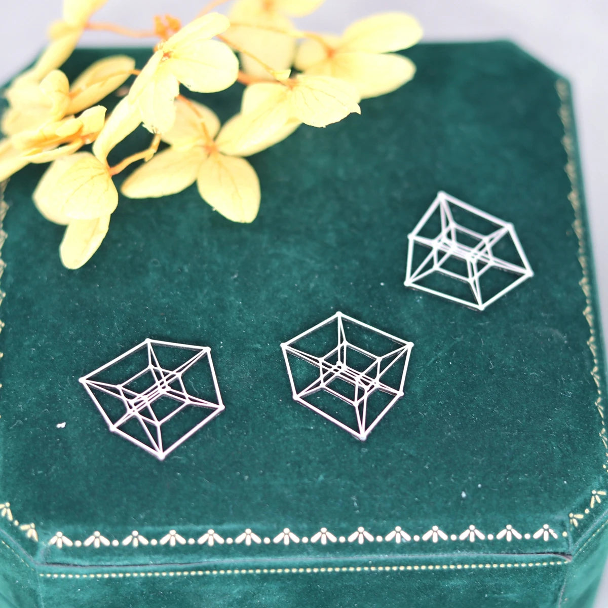 3pcs Glasses Charms DIY Earring Necklace Bracelet Unicycle Love House Hamsa Hand Lotus Flower Pendant For Jewelry Making