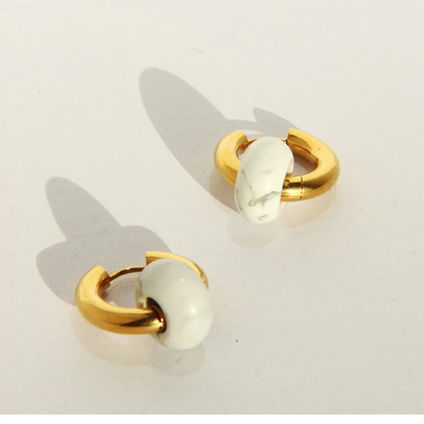 Turquoise Hoop Earrings