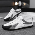Fashion Men 2023 New Style Wild Flat Slippers Summer Mules Thin Mens Half Slippers Shoes Casual Flats Sandals Loafers Sneakers - Charlie Dolly