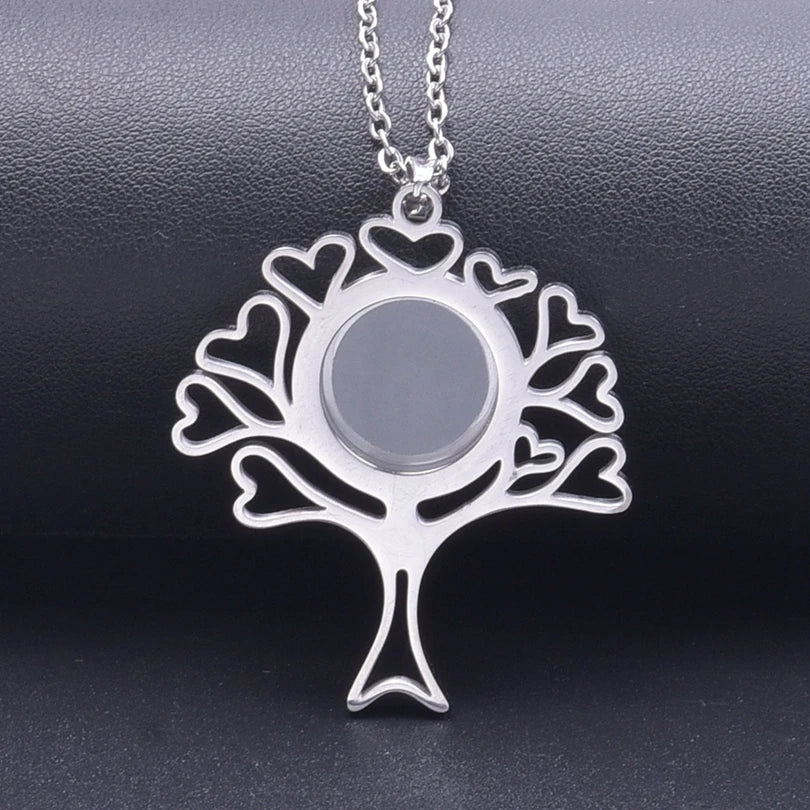 High Quality Retro Lotus Flower Glass Relicario Photo Locket Necklace Picture Locket Pendant Floating Charms Necklace For Women