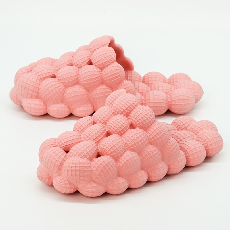 Hot New Personality Bubble Fashion Slippers Home Massage Bottom for Men and Women's Sandals Flip Flops - Charlie Dolly