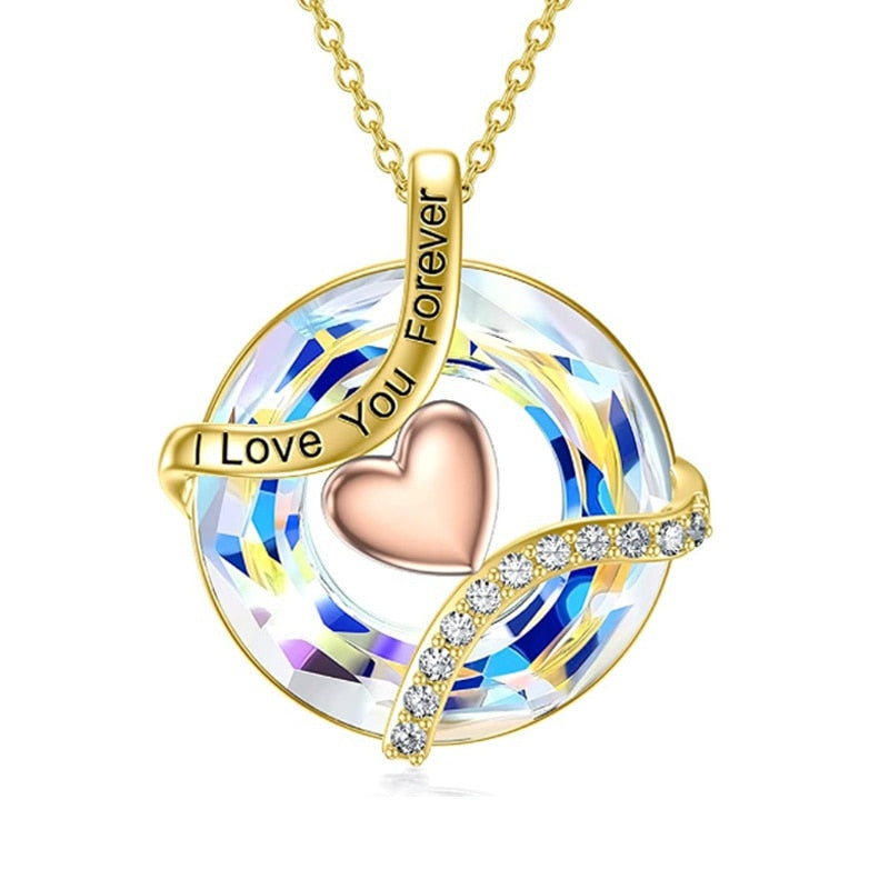 Ladies Exquisite Sunflower Cross Necklace Pendant Adjustable Exquisite Cross Pendant Jewelry Birthday Gift for Mom Girl Wife - Charlie Dolly