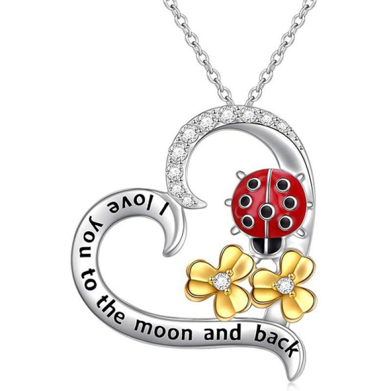 Ladies Exquisite Sunflower Cross Necklace Pendant Adjustable Exquisite Cross Pendant Jewelry Birthday Gift for Mom Girl Wife - Charlie Dolly